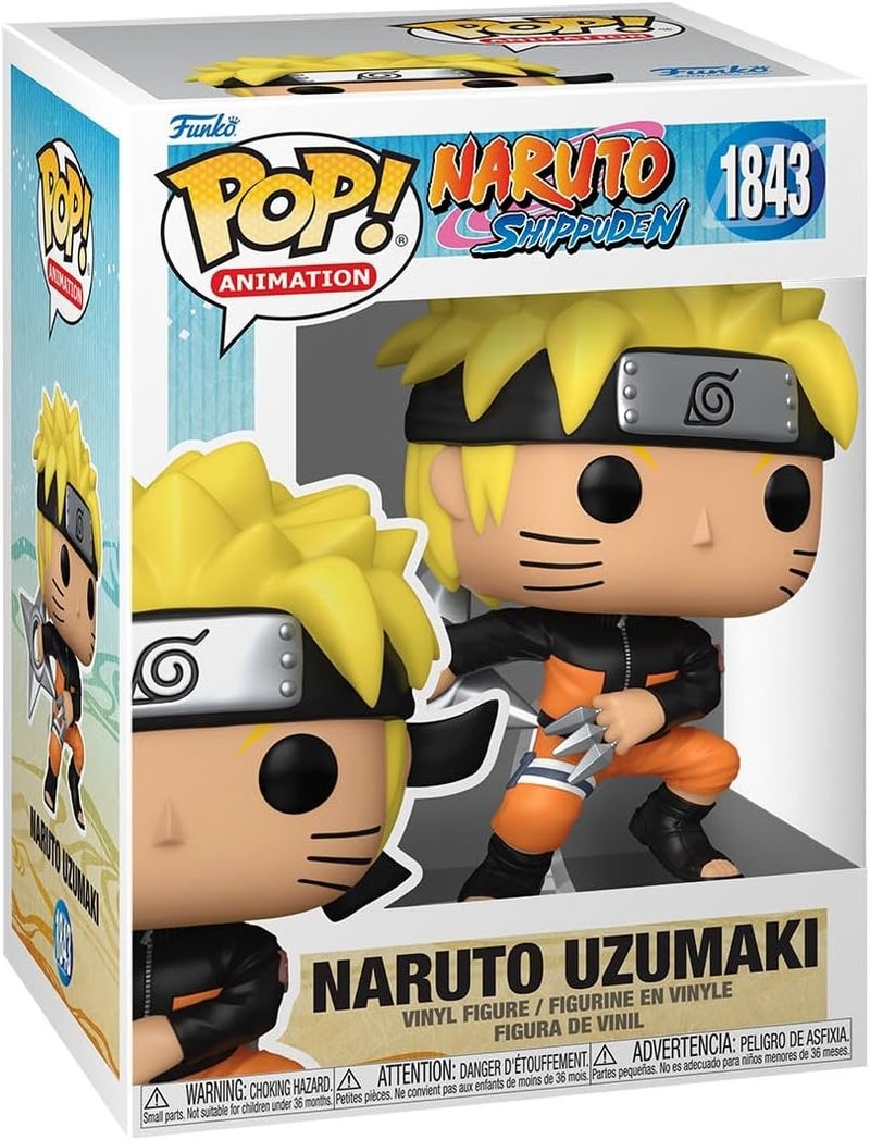 Funko Pop! Animation: Naruto S - Naruto - (Shrkn) - 1/6 Odds for Rare Chase Variant - Metallic - Collectable Vinyl Figure - Gift Idea - Official Merchandise - Toys for Kids & Adults - Movies Fans - Image 1